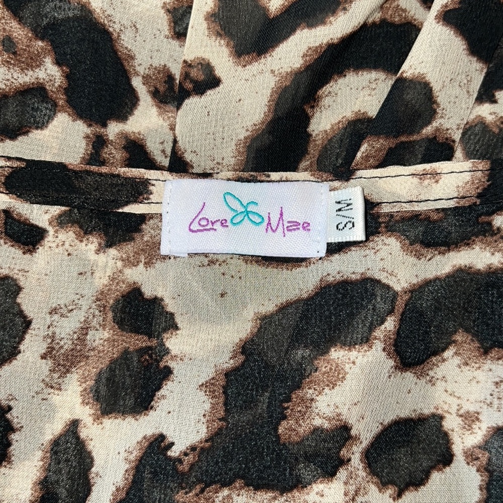 Leopard Vest Duster - Picture 5 of 5